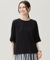 JIYU-KU(LARGE SIZE)/【セットアップ対応・接触冷感・UVカット・洗える】ライトリネンライク Tブラウス/508239659