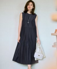 23区/【洗える】プリーツコンビ ワンピース/508239705