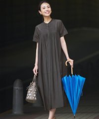 NIJYUSANKU（LARGE SIZE）/【接触冷感/速乾性/洗える】エアリーブライトローン ワンピース/508239711