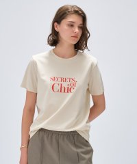 cloenc/【手洗い可】ロゴプリントTシャツ/508239734