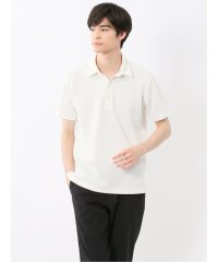 m.f.editorial/ふくれジャガード スキッパー半袖ポロシャツ  メンズ ポロシャツ カットソー ワイシャツ カジュアル インナー ビジネス ギフト プレゼント ゴルフ 通勤 仕事/508239767