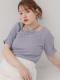 RETRO GIRL/レトロガール RETRO GIRL レイヤード風半袖CT/508239797
