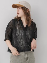 RETRO GIRL/レトロガール RETRO GIRL スキッパーメッシュCT/508239800