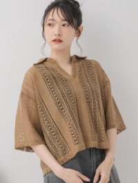 RETRO GIRL/レトロガール RETRO GIRL スキッパーメッシュCT/508239800