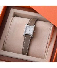 HERMES/エルメス Hermes HERMES 腕時計 Hウォッチ H watch MINI 21mm レザー/508239844