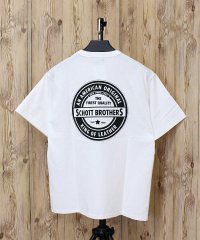 Schott/ショット Schott T－SHIRT OVAL LOGO オーバルロゴ プリント 半袖 Tシャツ 綿100％ コットン トップス メンズ 人気 ブランド 春 /508239941