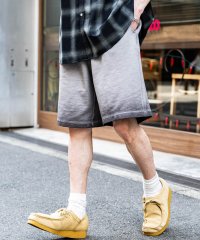 Rocky Monroe/ロッキーモンロー Rocky Monroe ショートパンツ ワイド メンズ レディース カラーパンツ ダブルグラデーション イージー 短パン ひざ丈 半パン ハ/508239990