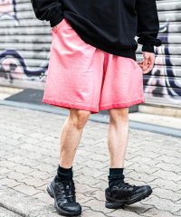Rocky Monroe/ロッキーモンロー Rocky Monroe ショートパンツ ワイド メンズ レディース カラーパンツ ダブルグラデーション イージー 短パン ひざ丈 半パン ハ/508239990