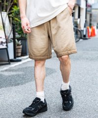 Rocky Monroe/ロッキーモンロー Rocky Monroe ショートパンツ ワイド メンズ レディース カラーパンツ ダブルグラデーション イージー 短パン ひざ丈 半パン ハ/508239990