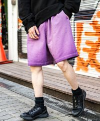 Rocky Monroe/ロッキーモンロー Rocky Monroe ショートパンツ ワイド メンズ レディース カラーパンツ ダブルグラデーション イージー 短パン ひざ丈 半パン ハ/508239990