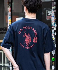 Rocky Monroe/ロッキーモンロー Rocky Monroe ロゴT 半袖 ワンポイント 刺繍 メンズ レディース Tシャツ カットソー ボーダー バックプリント リラックス U/508239992