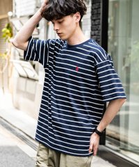Rocky Monroe/ロッキーモンロー Rocky Monroe ロゴT 半袖 ワンポイント 刺繍 メンズ レディース Tシャツ カットソー ボーダー バックプリント リラックス U/508239992