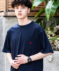 Rocky Monroe/ロッキーモンロー Rocky Monroe ロゴT 半袖 ワンポイント 刺繍 メンズ レディース Tシャツ カットソー ボーダー バックプリント リラックス U/508239992