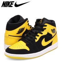 NIKE/ナイキ NIKE エアジョーダン 1 ミッド スニーカー メンズ ハイカット AIR JORDAN 1 MID SE イエロー HJ6654－071/508239998