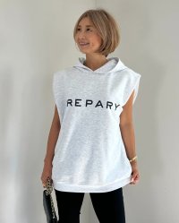Ehre style/エーレスタイル Ehre style LOGOフーディトップス【 Light gray/Black全2色 】/508240009