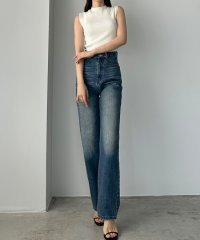 Louere/ルエレ Louere Louere ハイウエストストレートデニム/508240068