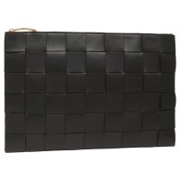 BOTTEGA VENETA/ボッテガヴェネタ BOTTEGA VENETA クラッチバッグ カセット フラットポーチ ブラック レディース BOTTEGA VENETA 651409 VC/508240103