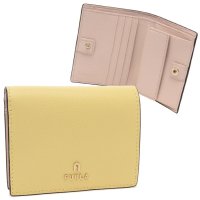 FURLA/フルラ FURLA 二つ折り財布 カメリア イエロー ピンク レディース FURLA WP00304 ARE000 3789S/508240133