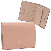 FURLA/フルラ FURLA 二つ折り財布 カメリア ピンク ベージュ レディース FURLA WP00304 ARE000 3790S/508240134