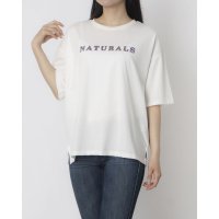 BRODIAEA/ブローディア BRODIAEA 歯ブラシ加工カラフルロゴ半袖Tシャツ/508240246