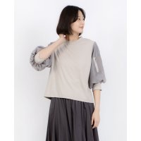 EGLANTINE/エグランティーヌ EGLANTINE 袖MA－1切り替えカットソー/508240265