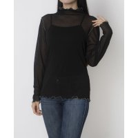 EGLANTINE/エグランティーヌ EGLANTINE シアーインナーメロウカットソー長袖/508240267