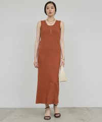 GALLARDAGALANTE/リブタンクニットワンピース/508240415
