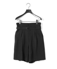 MIDIUMISOLID/MIDIUMISOLID for Ladies ハイウエストベルト付きショーツ/508240504