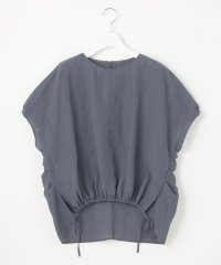 NIJYUSANKU（LARGE SIZE）/【SLOW/一部店舗限定】ナチュラルピケワッシャー ブラウス/508240852