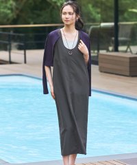 NIJYUSANKU（LARGE SIZE）/【SLOW/一部店舗限定】UVカット/撥水/接触冷感 ナイロンタスランタフタ ワンピース/508240882