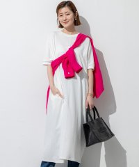 NIJYUSANKU（LARGE SIZE）/【SLOW/一部店舗限定】MVSコットン T ワンピース/508240884