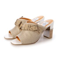 LANVIN en Bleu/ランバン オン ブルー LANVIN en Bleu リボンモチーフミュールサンダル/507506197