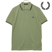 FRED PERRY/フレッドペリー FRED PERRY TWIN TIPPED SHIRT OLIVMNT/NGTGREEN [M3600－Y64]/507521043