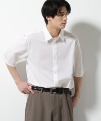 NANO universe/TEXBRID(R)レギュラーカラーシャツ 半袖/508152609