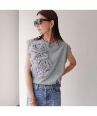 anana/アナナ anana anana Tシャツ a19－012 3Dチュール刺繍 ノースリーブ/508171410