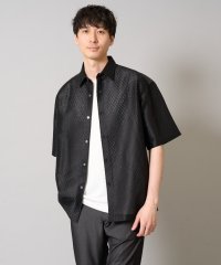 a.v.v (MEN)/ドットジャカードワイドシルエットシャツ/508194778