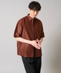 a.v.v (MEN)/ドットジャカードワイドシルエットシャツ/508194778