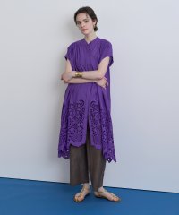 HOUSE OF LOTUS/シフリー刺繍シャツワンピース/508213133