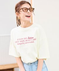 coen/【スザンヌさんコラボ】Suuピグメント短丈ゆるTシャツ/508214806