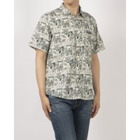 JEANS MATE/ジーンズメイト JEANS MATE RAGGED MOUNTAIN ライトリップル 総柄 シャツ/508218188