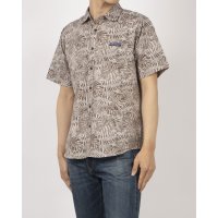 JEANS MATE/ジーンズメイト JEANS MATE RAGGED MOUNTAIN ライトリップル 総柄 シャツ/508218188