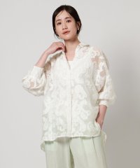 UNITED ARROWS/ペイズリー カット ジャガード ブラウス/508228408