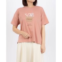 BRODIAEA/ブローディア BRODIAEA かごバッグデザイン半袖Tシャツ/508237267