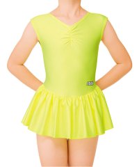 SASAKI/ササキスポーツ SASAKI ササキ SASAKI 新体操 ジュニア用スカート付きレオタード フレンチスリーブ ギャザースカート 衣装 練習 トレーニング 演技/508240990