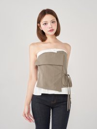 Darich/ダーリッチ Darich ラップデザインシャツベアトップ/508240995