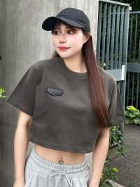 Darich/ダーリッチ Darich ロゴプレートショートTシャツ/508240996