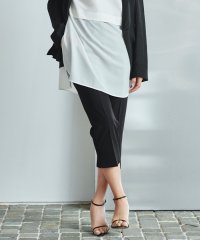 ICB（LARGE SIZE）/【洗える】トリアセドライストレッチ クロップドパンツ/508241064