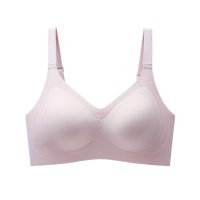 Lace Ladies/レースレディース Lace Ladies ソリッドカラー ノンワイヤー スムース 脇高 ブラ/508241609