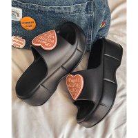 Lace Ladies/レースレディース Lace Ladies ハート モチーフ EVA スライド 厚底 サンダル/508241654