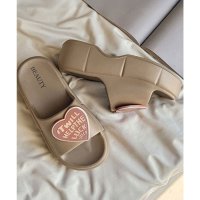 Lace Ladies/レースレディース Lace Ladies ハート モチーフ EVA スライド 厚底 サンダル/508241654